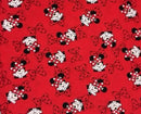 Pijama Feminino Suede Minnie Vermelho Manga Japonesa + Shorts